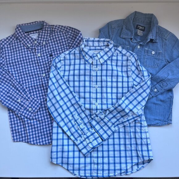 Boys Collared Shirt Bundle (4/5 - 4T) - Picture 1 of 8